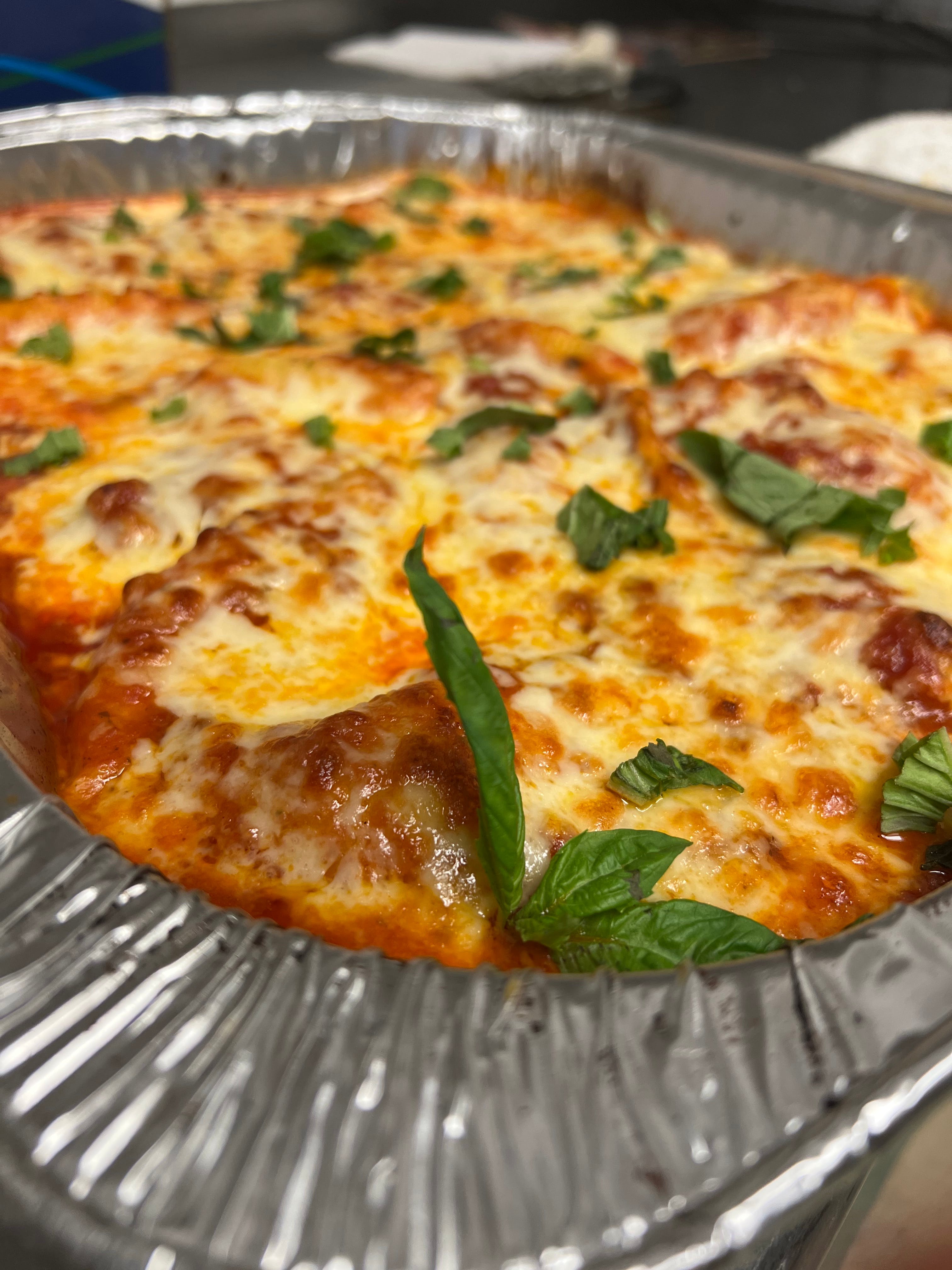 Order Chicken Parm Catering - (Serves 8-10 People) food online from Fontana Pizza & Grill store, Exton on bringmethat.com