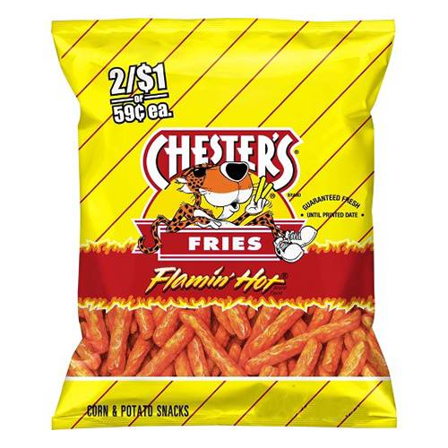 Order Chester's Hot Fries - 4 oz/Single food online from Bottle Shop & Spirits store, Los Alamitos on bringmethat.com
