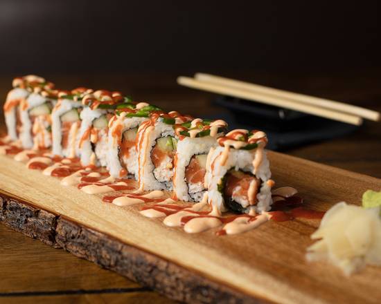 Order *Kamikaze Roll food online from Fuku Sushi store, San Diego on bringmethat.com