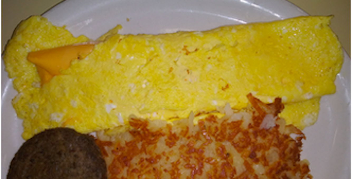 Order Cheese Omelette food online from Amber Restaurant store, Knoxville on bringmethat.com