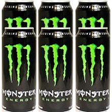 Order Monster Energy Drink Green 6 pack food online from Indyo store, Indianapolis on bringmethat.com