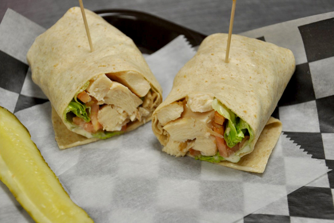Order Grilled Chicken Wrap food online from Merritt Bakery store, Tulsa on bringmethat.com