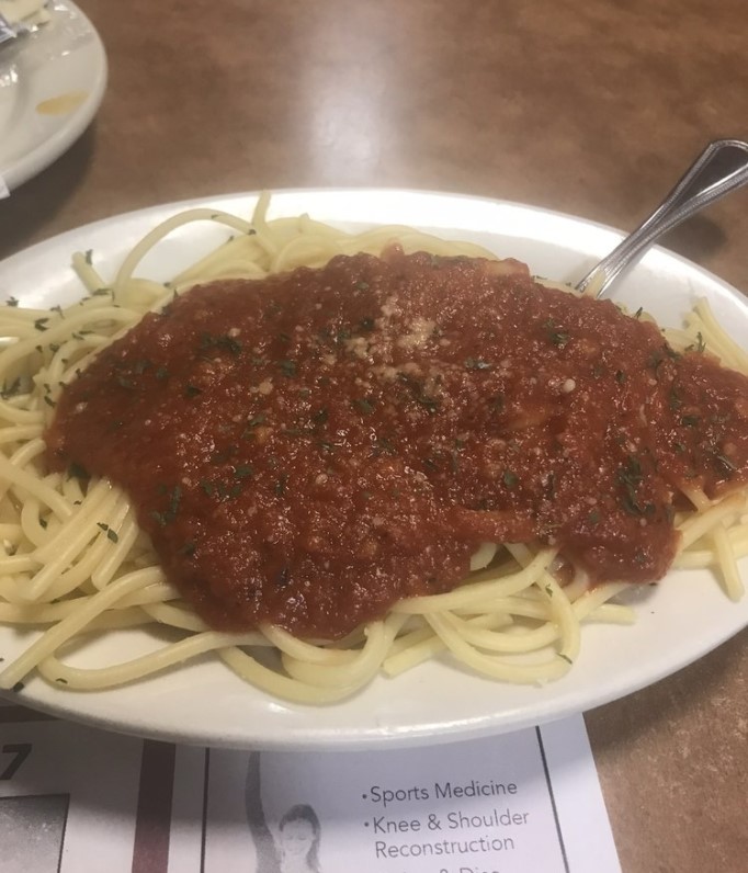 Order Spaghetti food online from Llanerch Diner store, Upper Darby on bringmethat.com