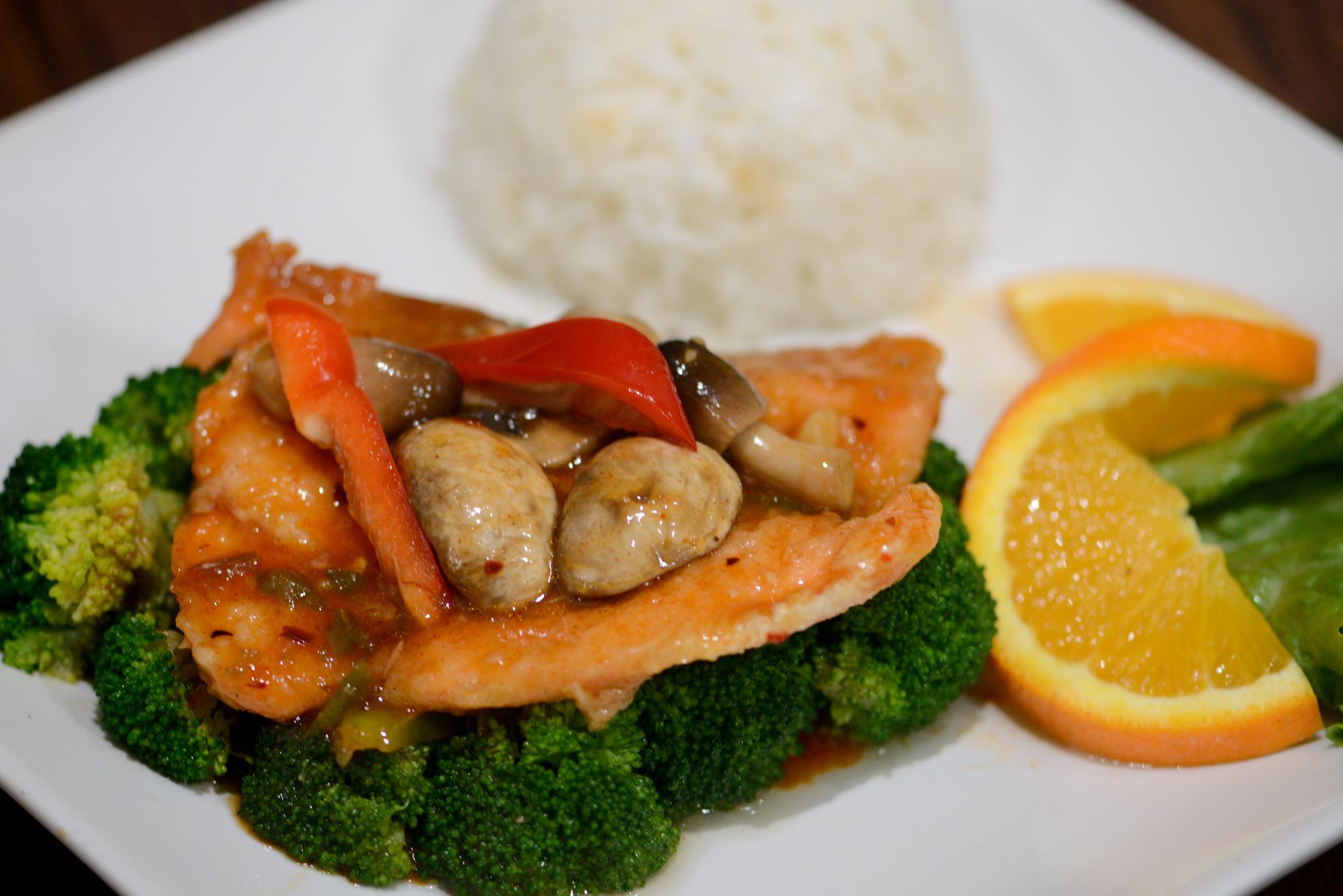 Order Salmon Sensation Combo Special food online from Rincome Restaurant store, Northridge on bringmethat.com