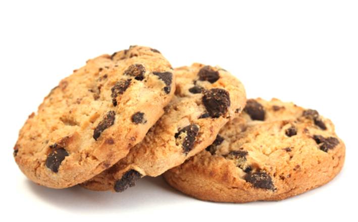 Order Chocolate Chip Cookies (3 CT) food online from Deek Pizza store, Grand Forks on bringmethat.com