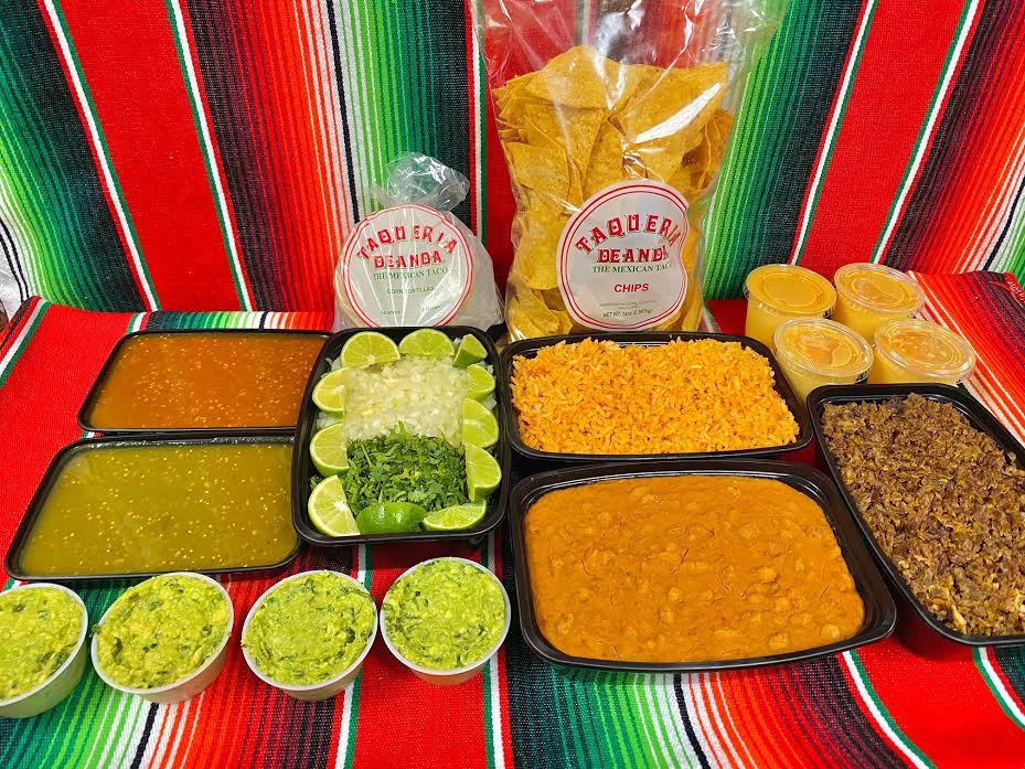 Order Family Meal Pack #2 For 10 People food online from Taqueria De Anda store, Lake Forest on bringmethat.com