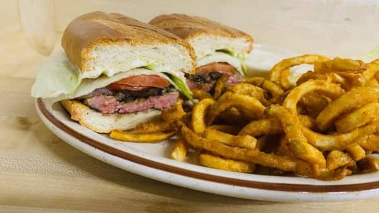 Order Steak Sandwich food online from The Garret store, campbell on bringmethat.com