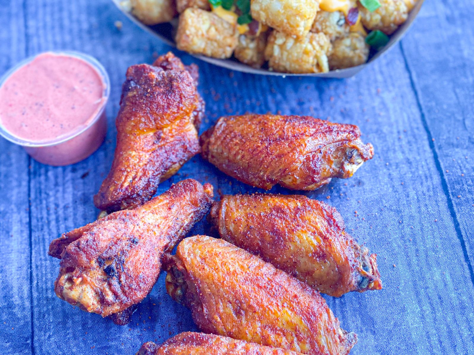 Order Wings 6 Pc Combo BBQ food online from Bird Talk store, Rancho Palos Verdes on bringmethat.com