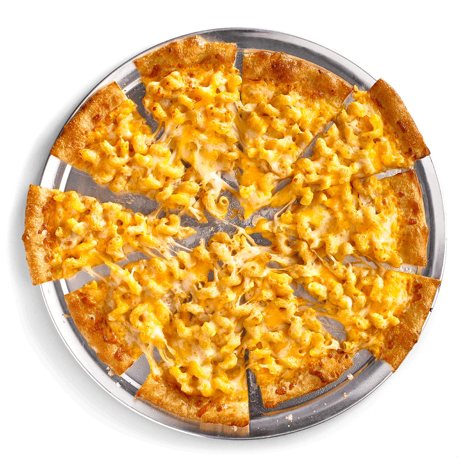 Order Mac & Cheese Pizza - Medium (10 Slices) food online from Cicis store, Decatur on bringmethat.com