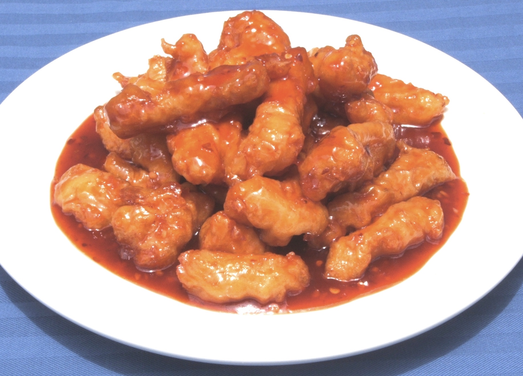 Order 43. Sweet and Pungent Chicken food online from First Chinese Express store, Lemon Grove on bringmethat.com
