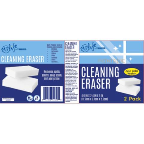 Order 24/7 Life Magic Eraser 2 Pack food online from 7-Eleven store, Las Vegas on bringmethat.com