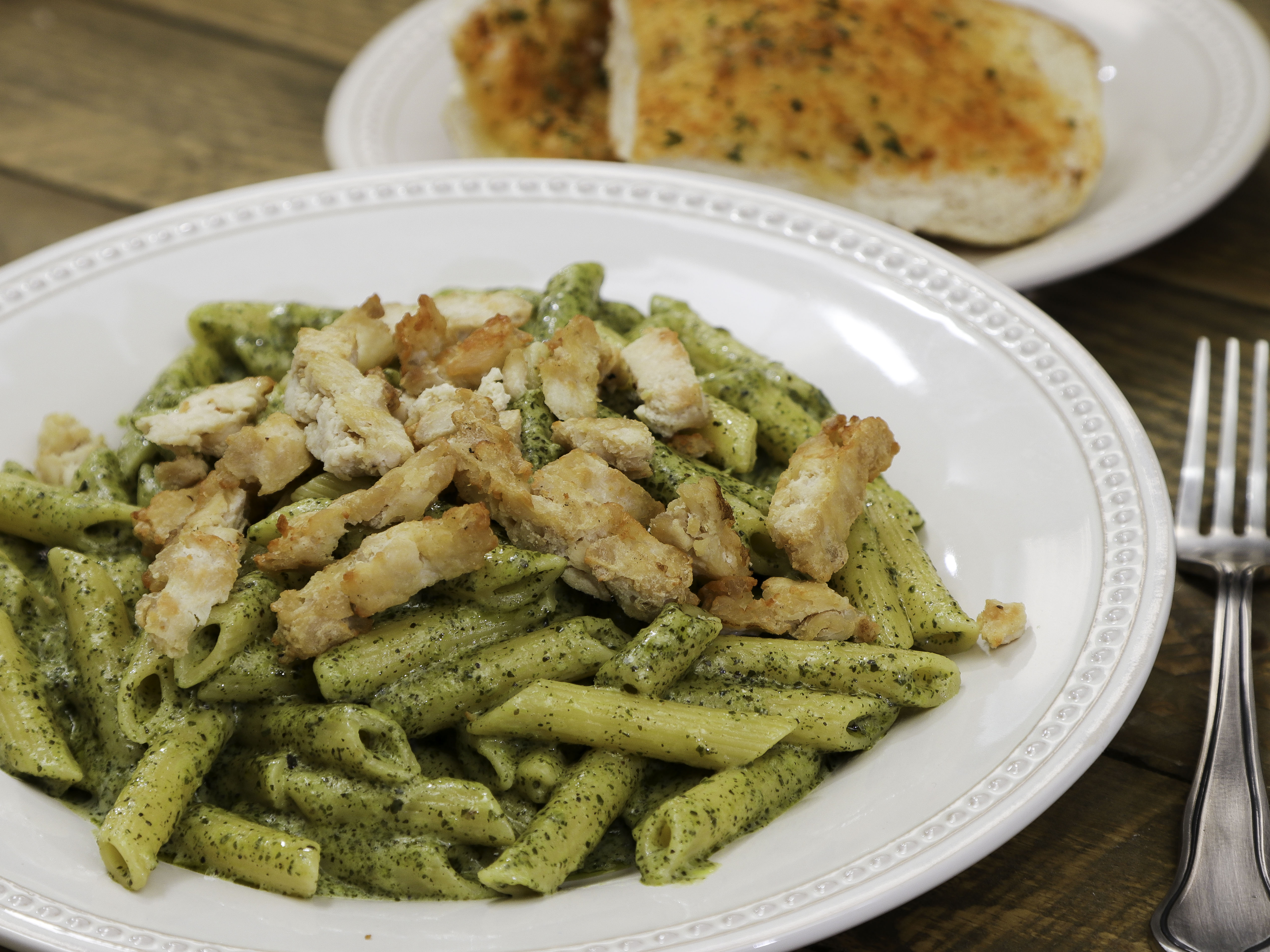Order Chicken Pesto Rigatoni food online from Ameci Pizza & Pasta - Lake Forest store, Lake Forest on bringmethat.com