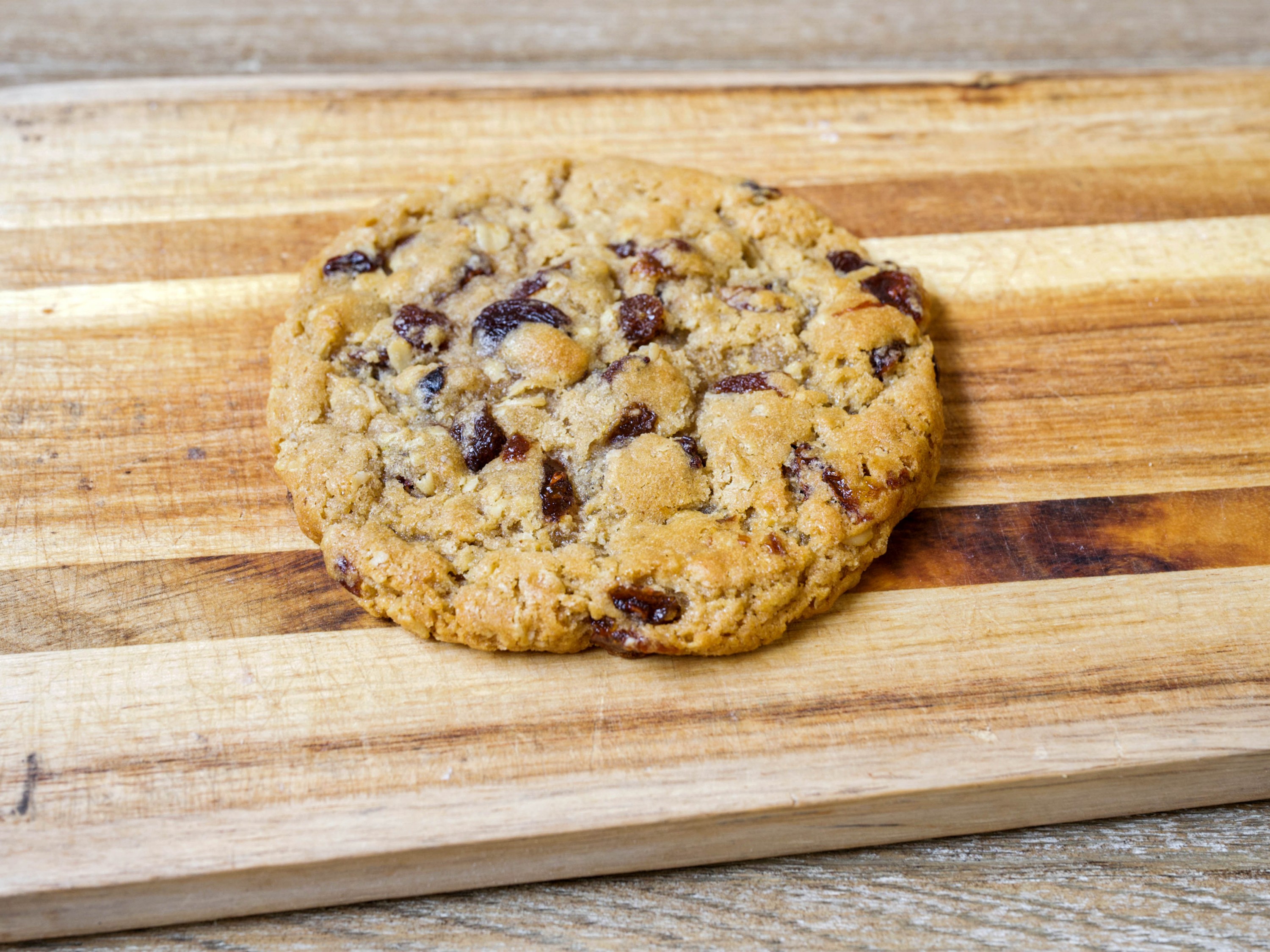 Order 1/4 lb. Oatmeal Raisin Cookie food online from Mary Mountain Cookies store, Broomfield on bringmethat.com