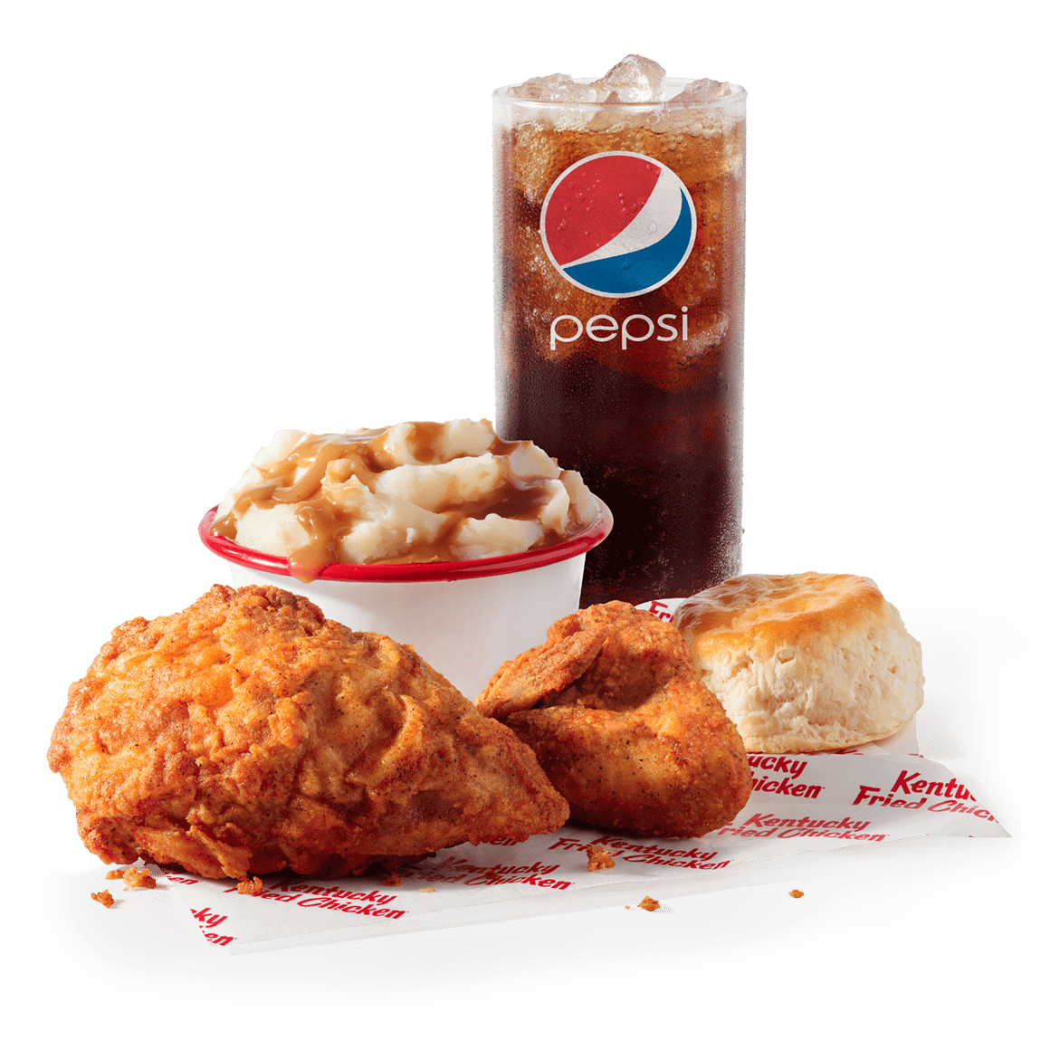 Order 2 pc. Breast & Wing Combo food online from Kfc store, Chipley on bringmethat.com