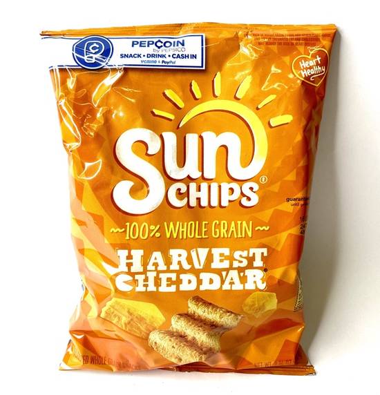 Order SUN CHIPS HARVEST CHEDDAR food online from TKB Bakery & Deli store, Indio on bringmethat.com