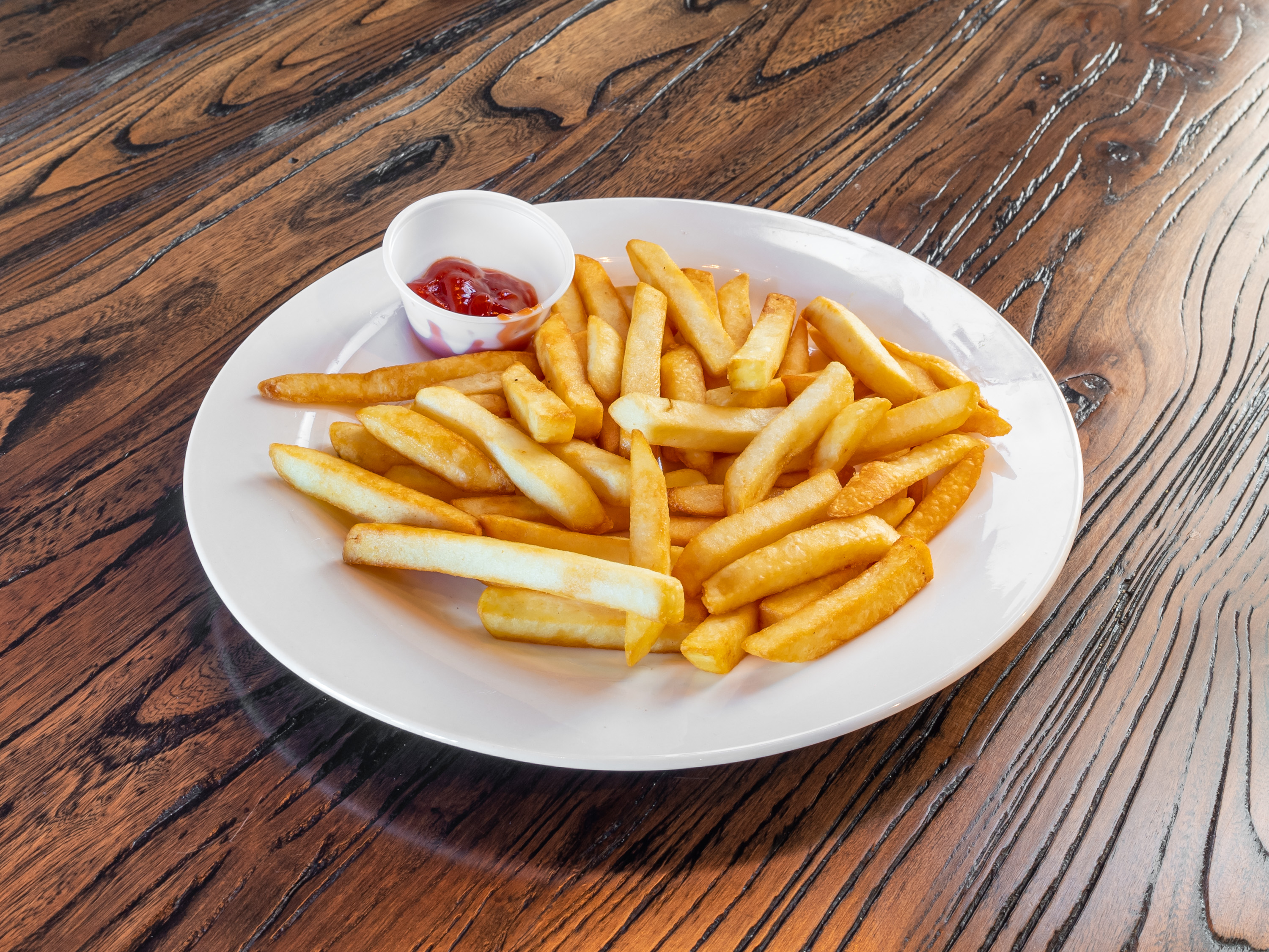 Order French Fries food online from Aladdin Mediterranean Grill store, Denver on bringmethat.com