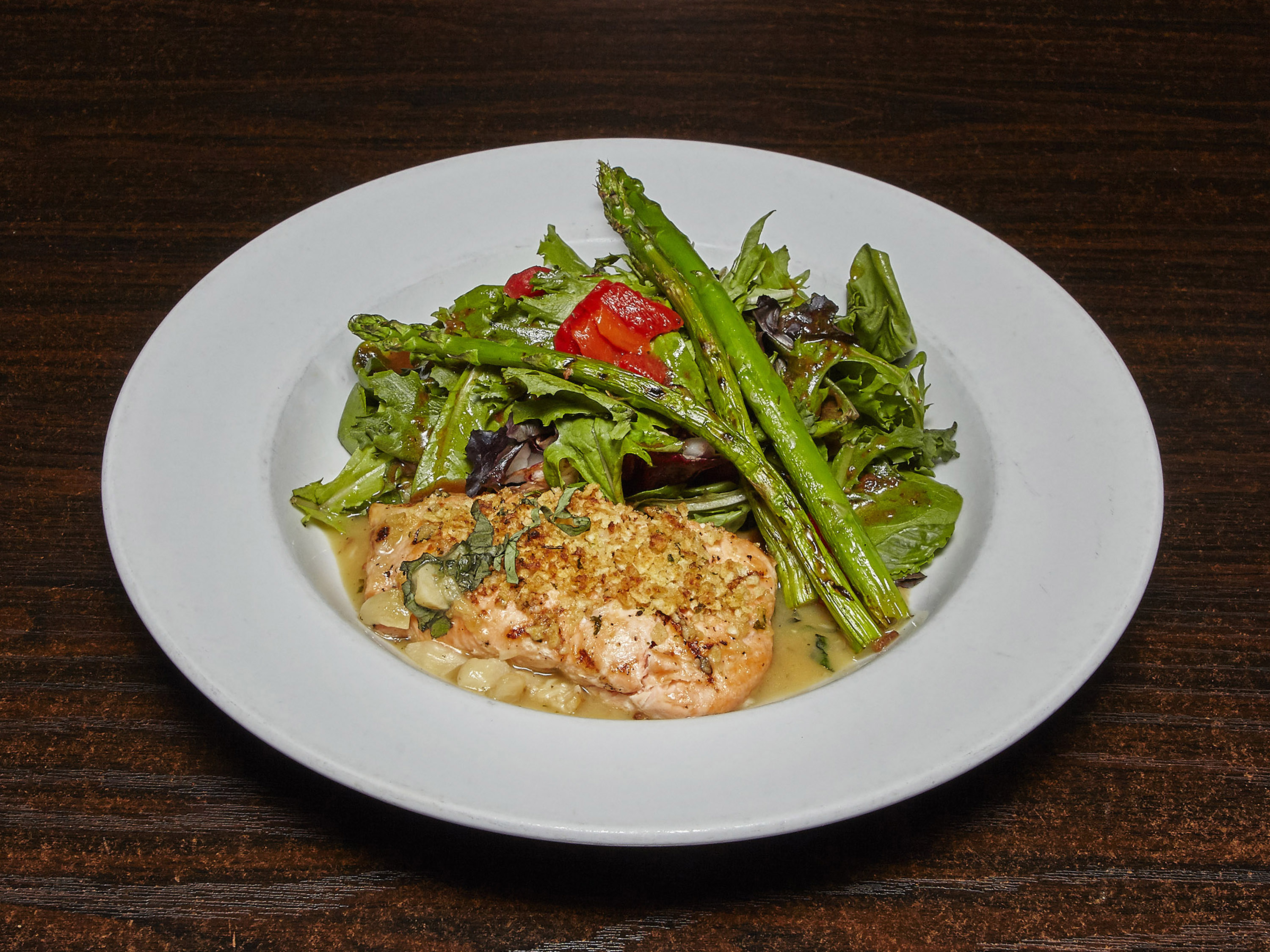 Order Salmon with Asparagus food online from Zest store, Las Vegas on bringmethat.com