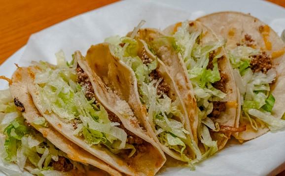 Order Six-pack tacos food online from El Super Taco store, Sacramento on bringmethat.com