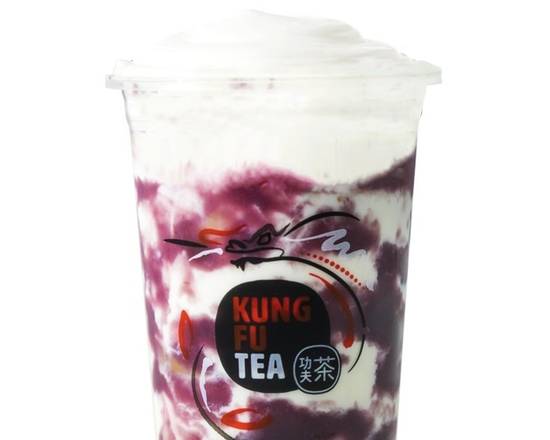 Order Purple Yam Latte food online from Kung Fu Tea store, Tysons on bringmethat.com