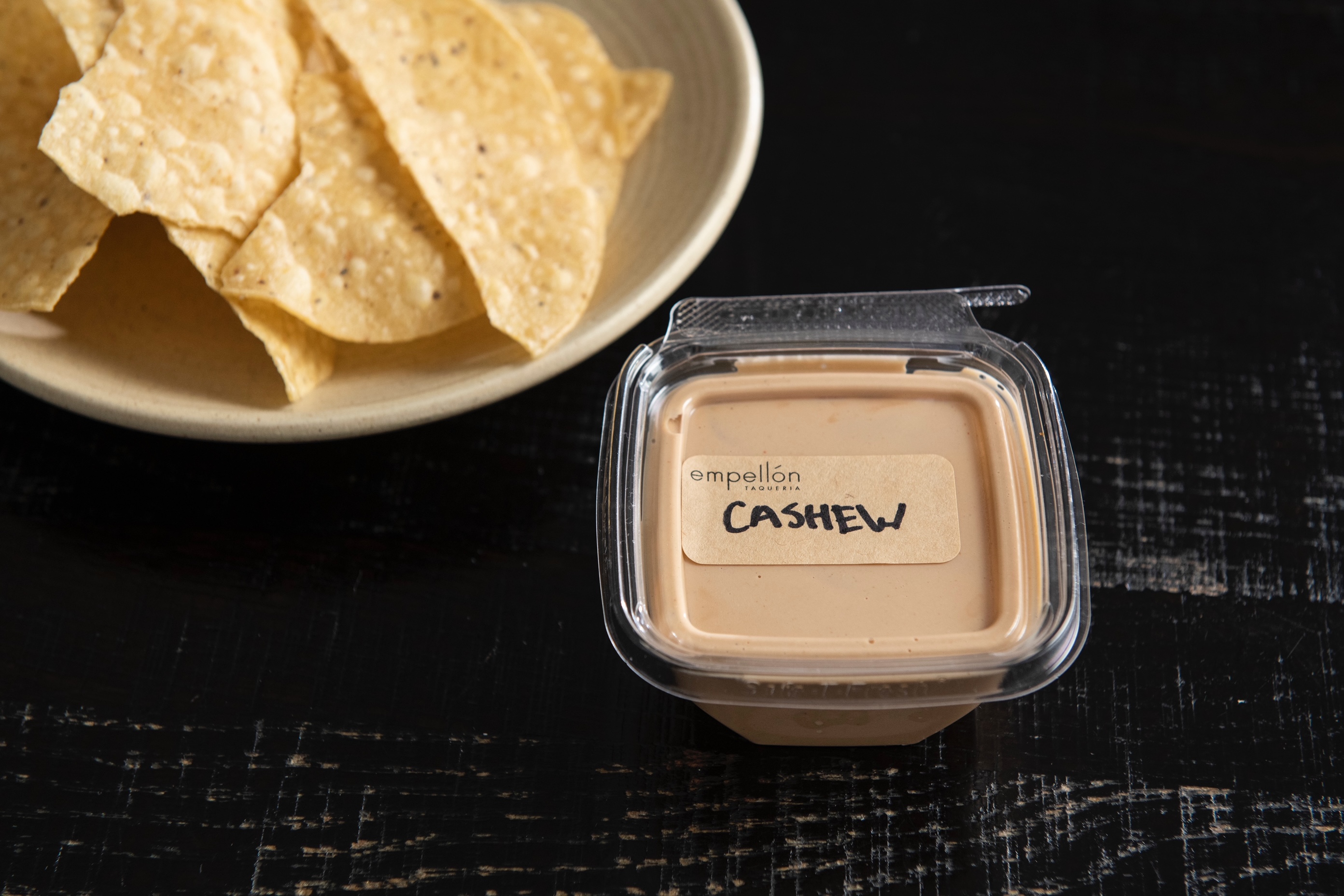Order Chips and Smoked Cashew Salsa food online from Empellon Taqueria store, New York on bringmethat.com