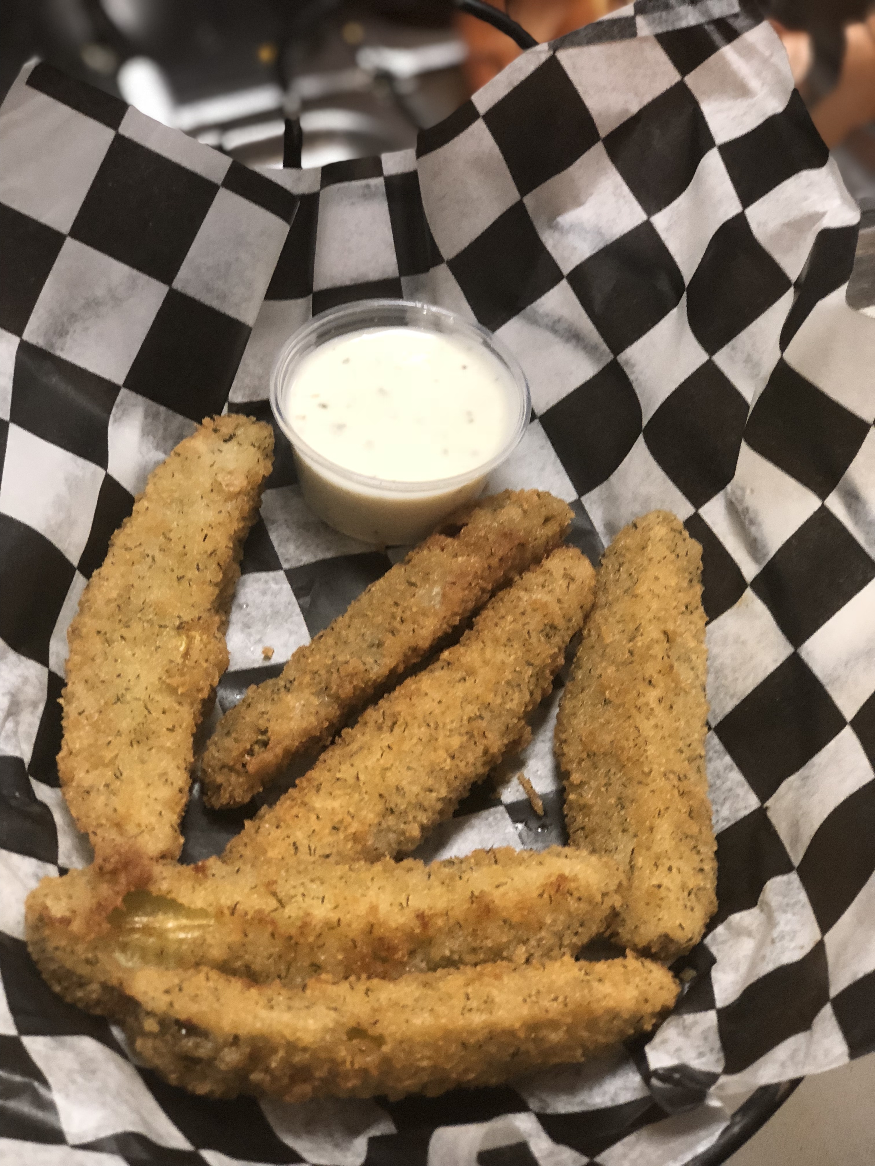 Order Fried Pickles food online from Dominic's Bar & Grille store, Monrovia on bringmethat.com