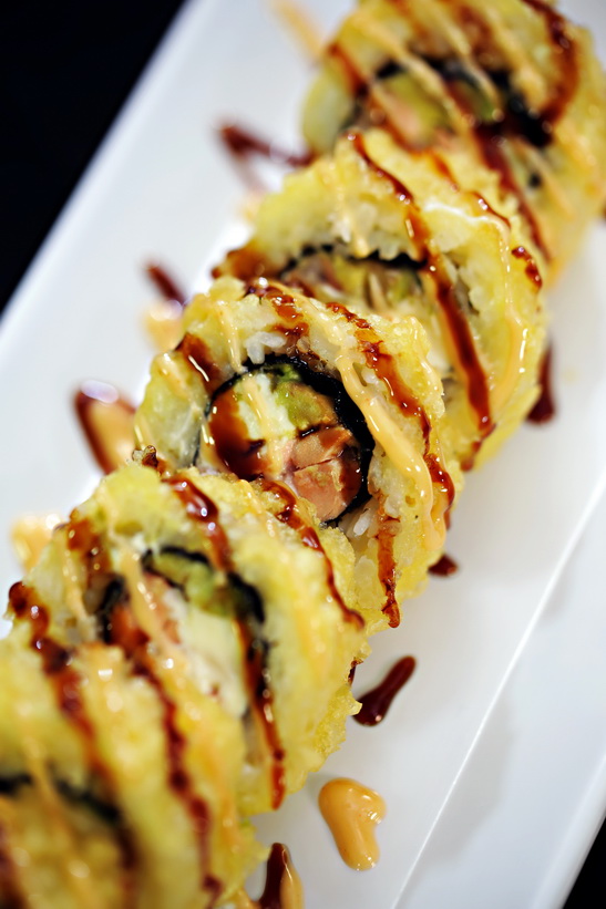 Order Philly Crunch Roll food online from Hon Sushi store, Corona on bringmethat.com