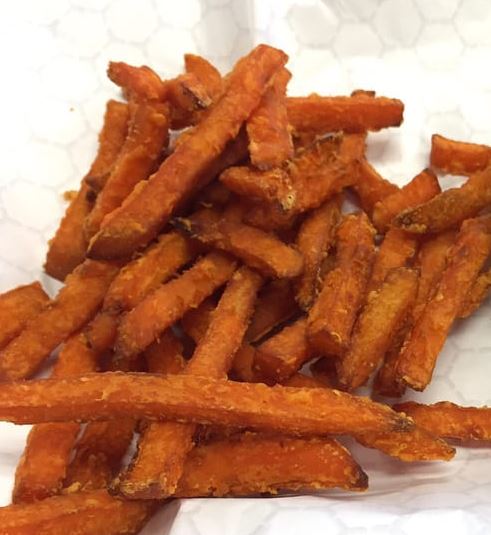 Order Sweet Potato Fries food online from Mr Burger And More store, Donna on bringmethat.com