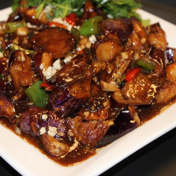 Order Eggplant Household Style food online from Red Corner China Diner store, Midvale on bringmethat.com