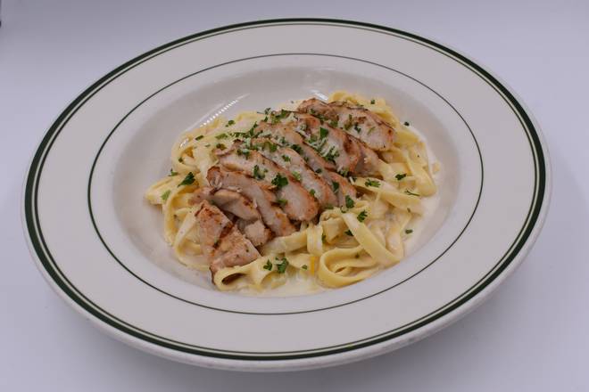 Order Fettuccine with Chicken food online from J & M store, Escondido on bringmethat.com