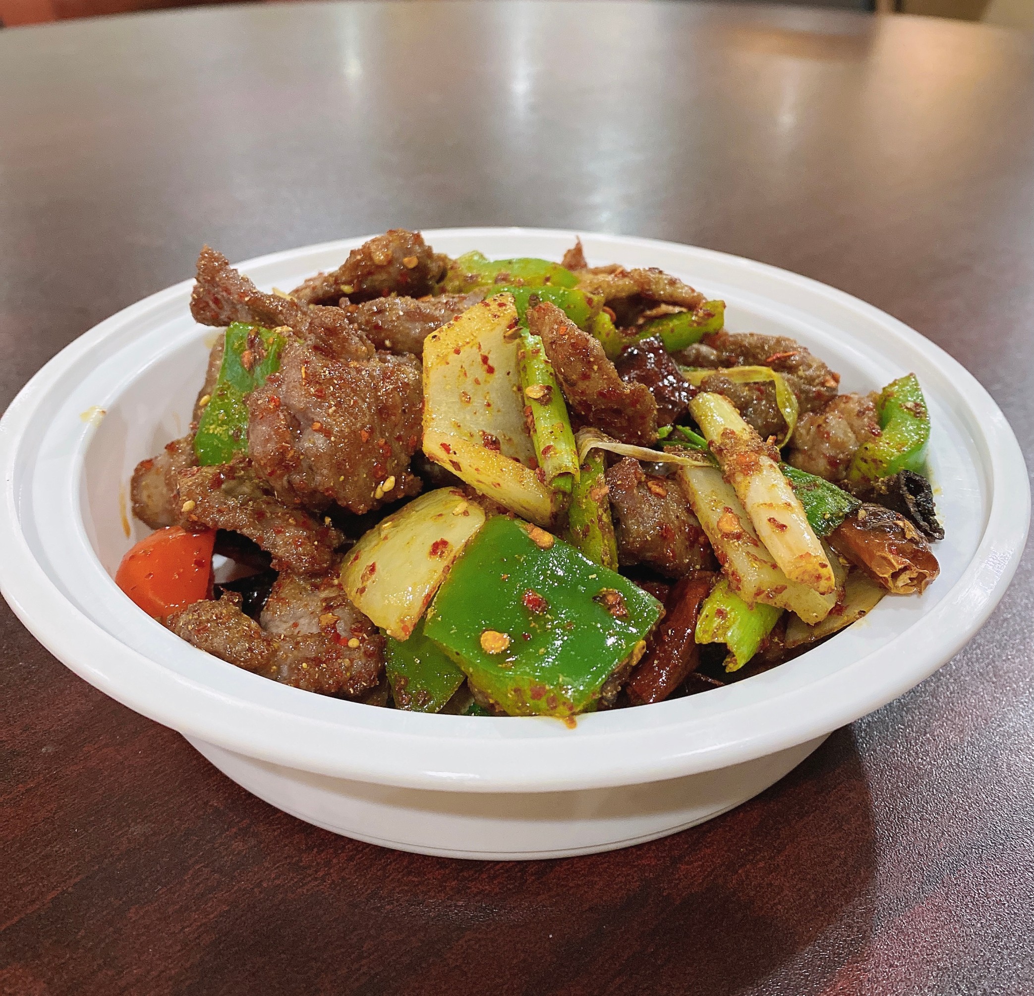 Order T30. Lamb with Cumin Sauce(孜然羊肉) food online from Jians Kitchen store, Pittsburgh on bringmethat.com