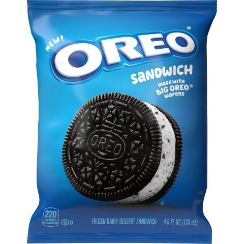 Order OREO Frozen Dairy Dessert Sandwich 4.5oz food online from 7-Eleven store, Red Oak on bringmethat.com