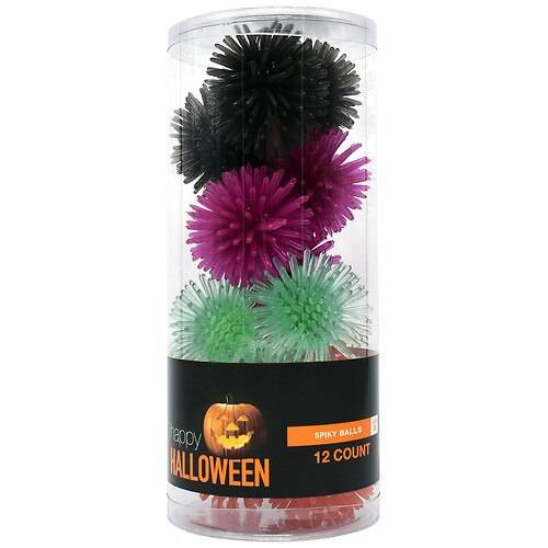 Order happy Halloween HALLOWEEN SPIKY BALL TOYS - 12.0 ea x 12 pack food online from Walgreens store, Chubbuck on bringmethat.com