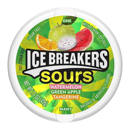Order Ice Breakers Sours Green Apple Tangerine And Watermelon food online from Exxon Food Mart store, Port Huron on bringmethat.com