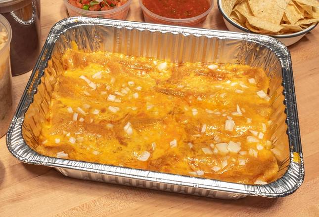 Order Family Enchilada Pack for 4 food online from Rio Grande Mexican Restaurant store, Boulder on bringmethat.com