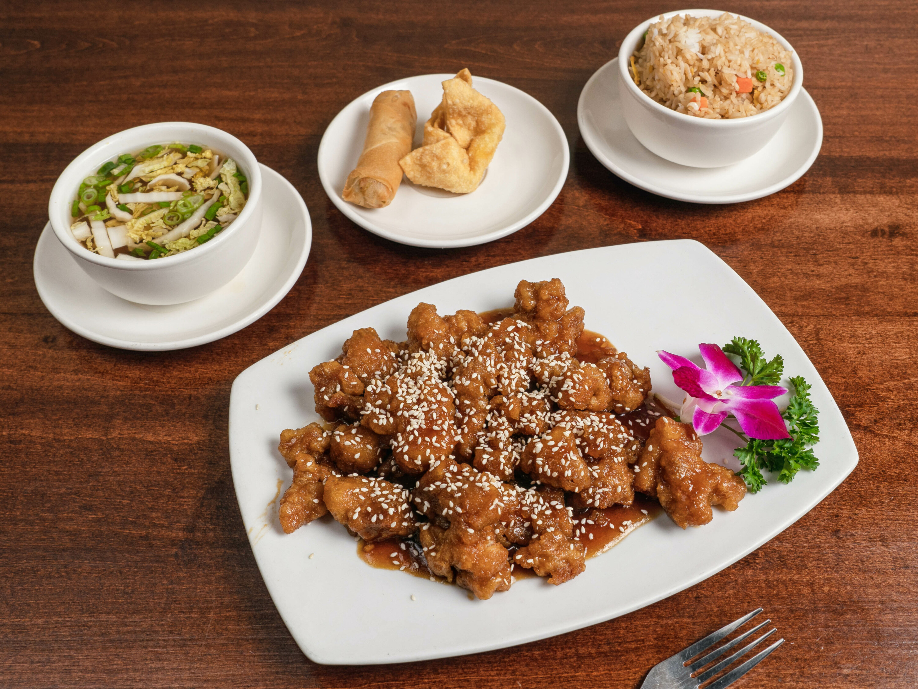 Order D - Sesame Chicken food online from China Bowl store, Boerne on bringmethat.com