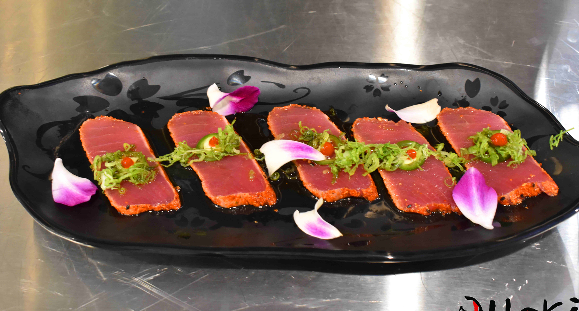 Order Tuna Sea Steak food online from Hoki Korean Bbq & Japanese Cuisine store, Modesto on bringmethat.com