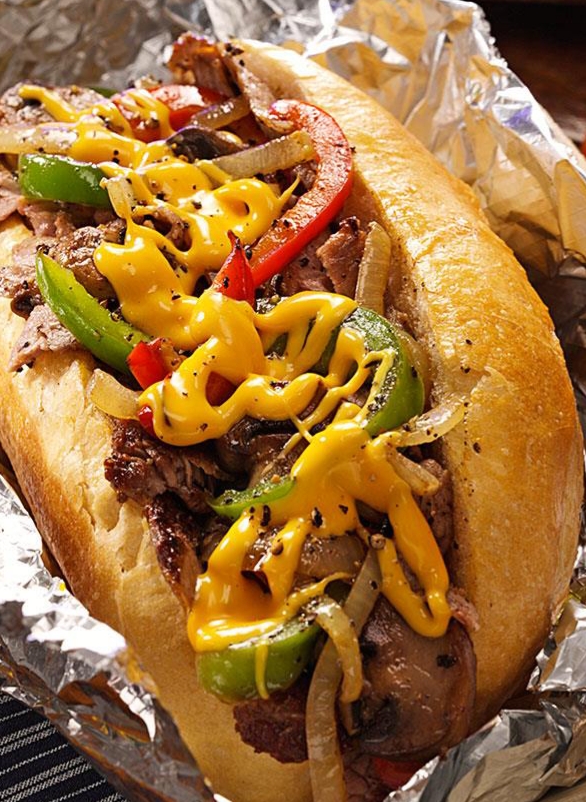 Order Philly Cheese Steak on Roll food online from Taiz Mini Market store, Mount Vernon on bringmethat.com