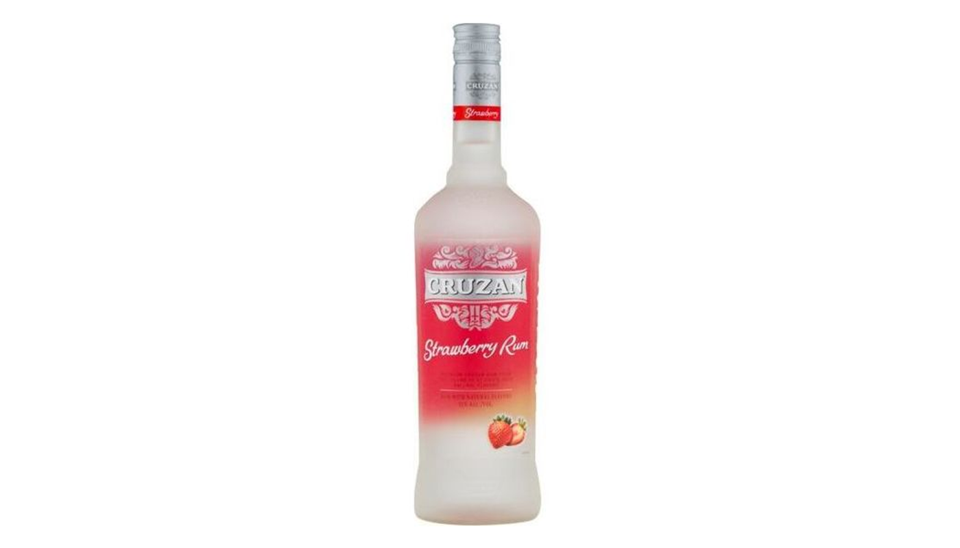 Order Cruzan Strawberry Rum 750mL food online from Spikes Bottle Shop store, Chico on bringmethat.com