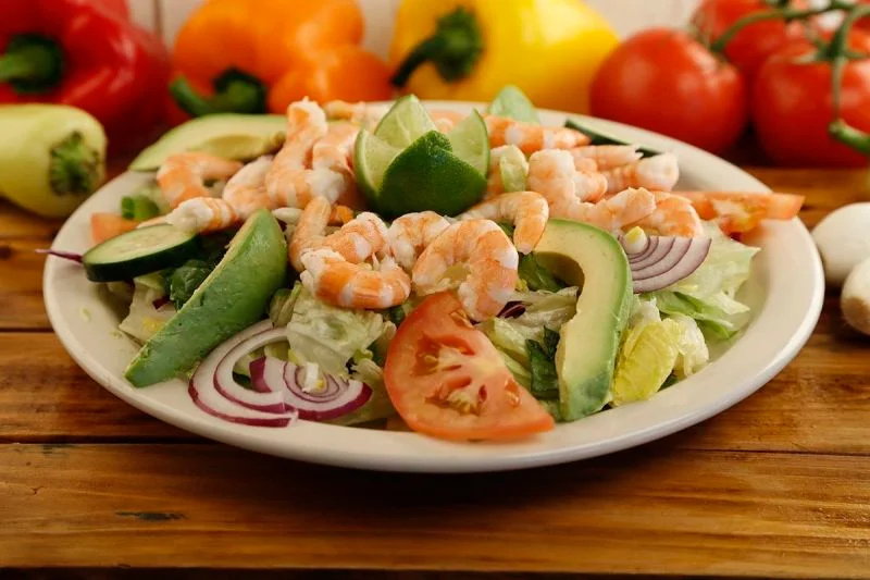 Order Shrimp Salad food online from Mexico Lindo store, Rancho Cucamonga on bringmethat.com