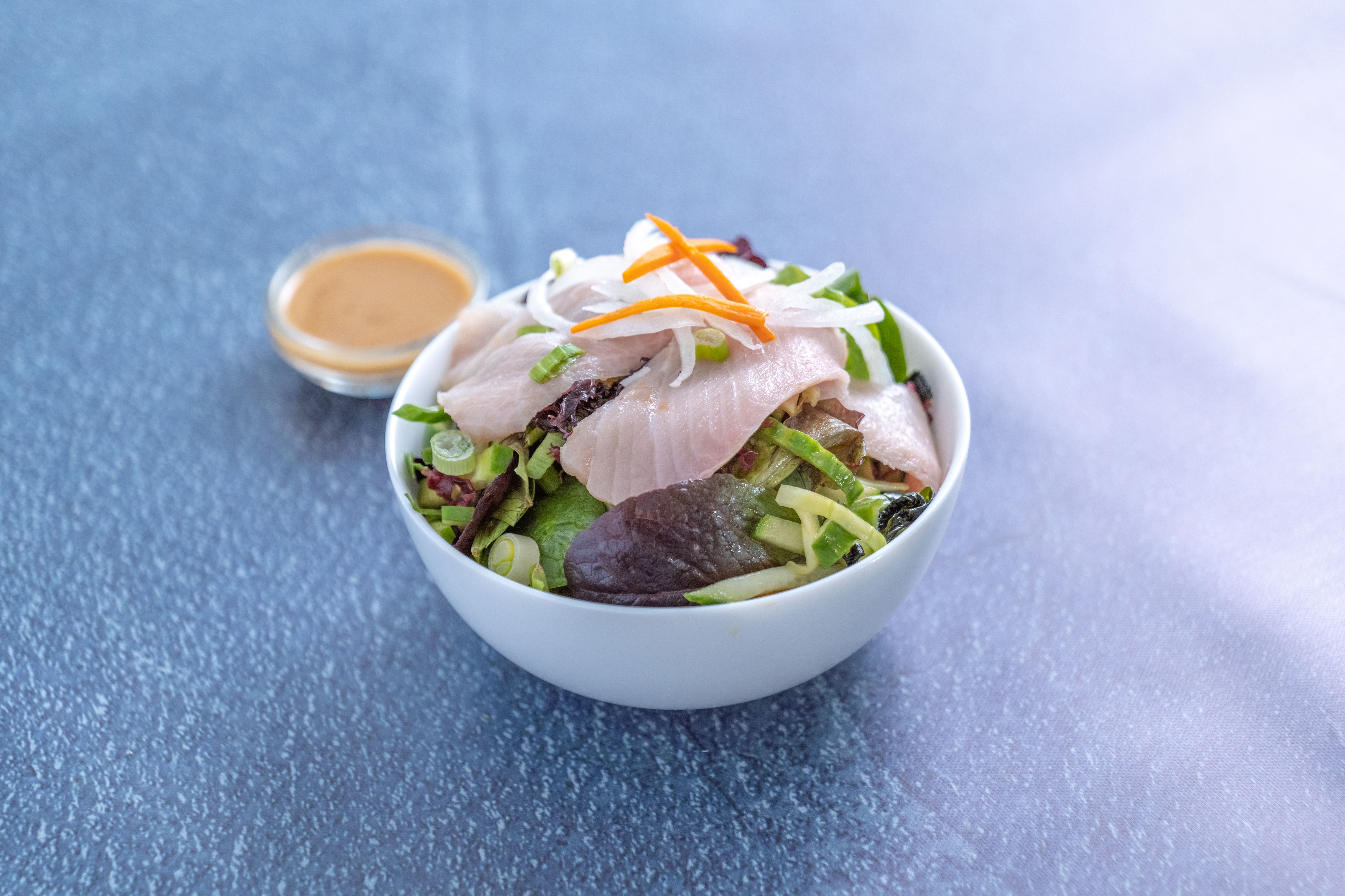 Order Yellowtail Salad food online from Michi Japanese Kitchen store, Los Angeles on bringmethat.com
