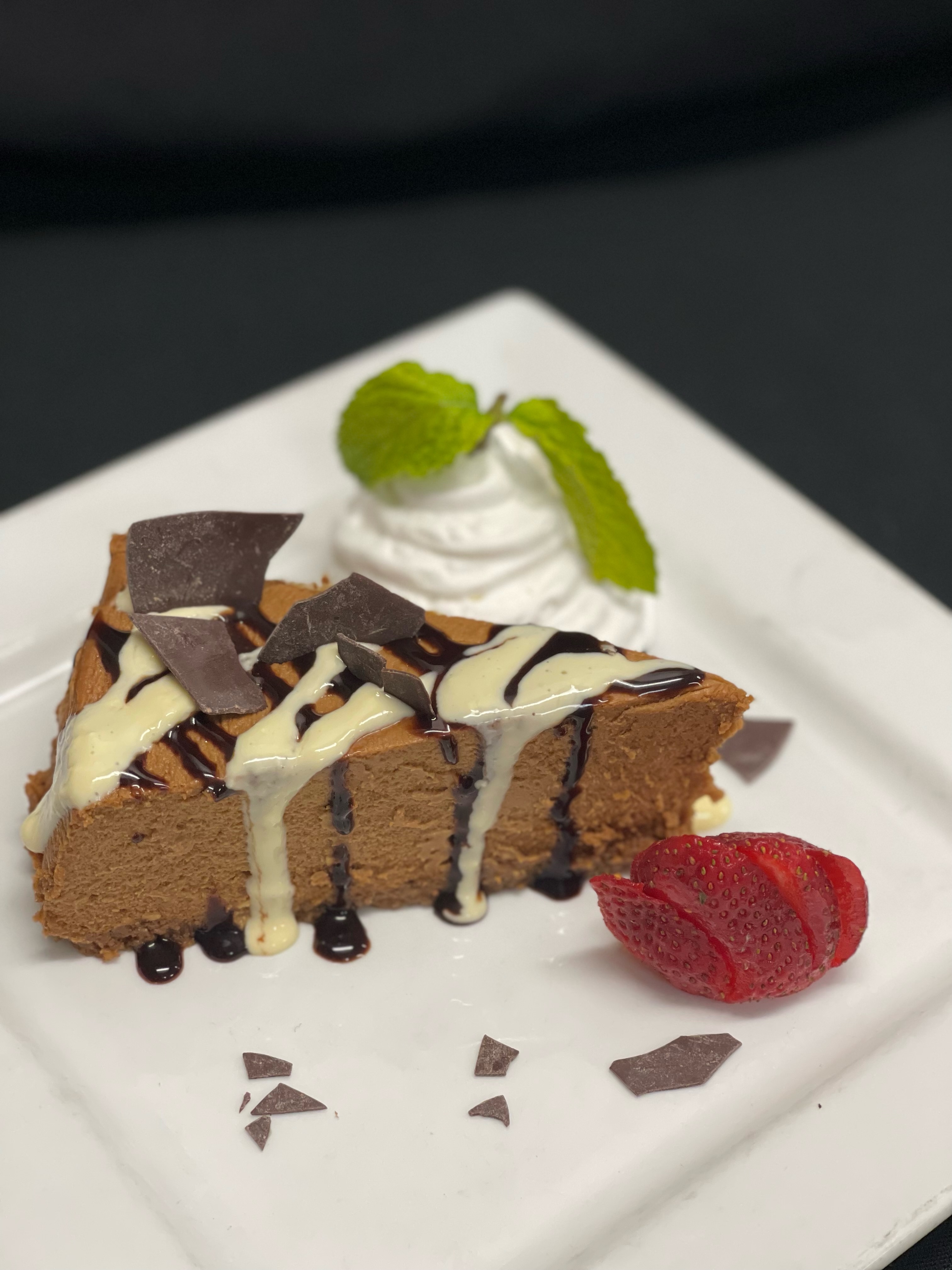 Order Espresso Cheesecake food online from Emmett Brewing Company store, West Dundee on bringmethat.com