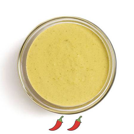 Order Side of Creamy Jalapenos 3oz food online from Freebirds World Burritos store, The Woodlands on bringmethat.com