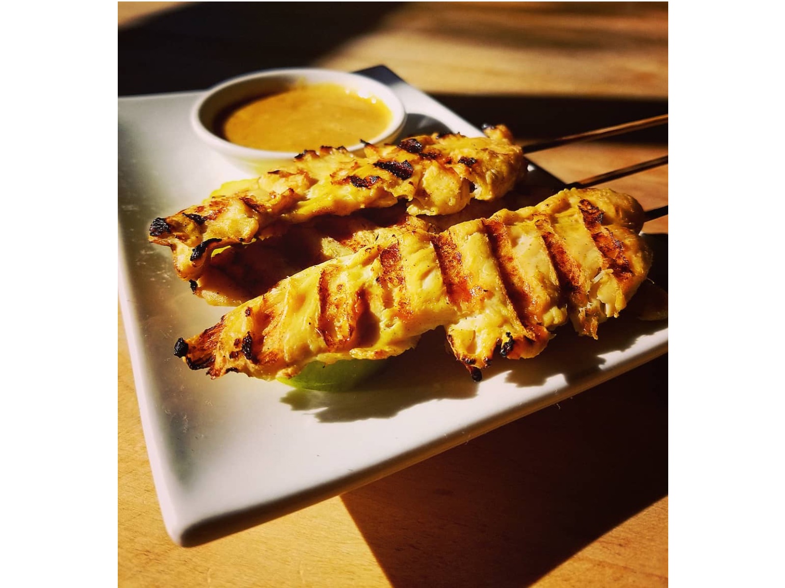 Order Malaysian Chicken Satay food online from David's Dumpling & Noodle Bar store, Raleigh on bringmethat.com