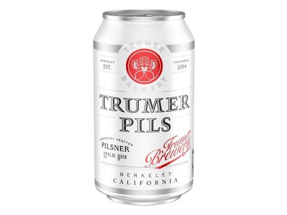 Order Trumer Pils - 12x 12oz Cans food online from Garfield's Beverage Warehouse store, Chicago on bringmethat.com