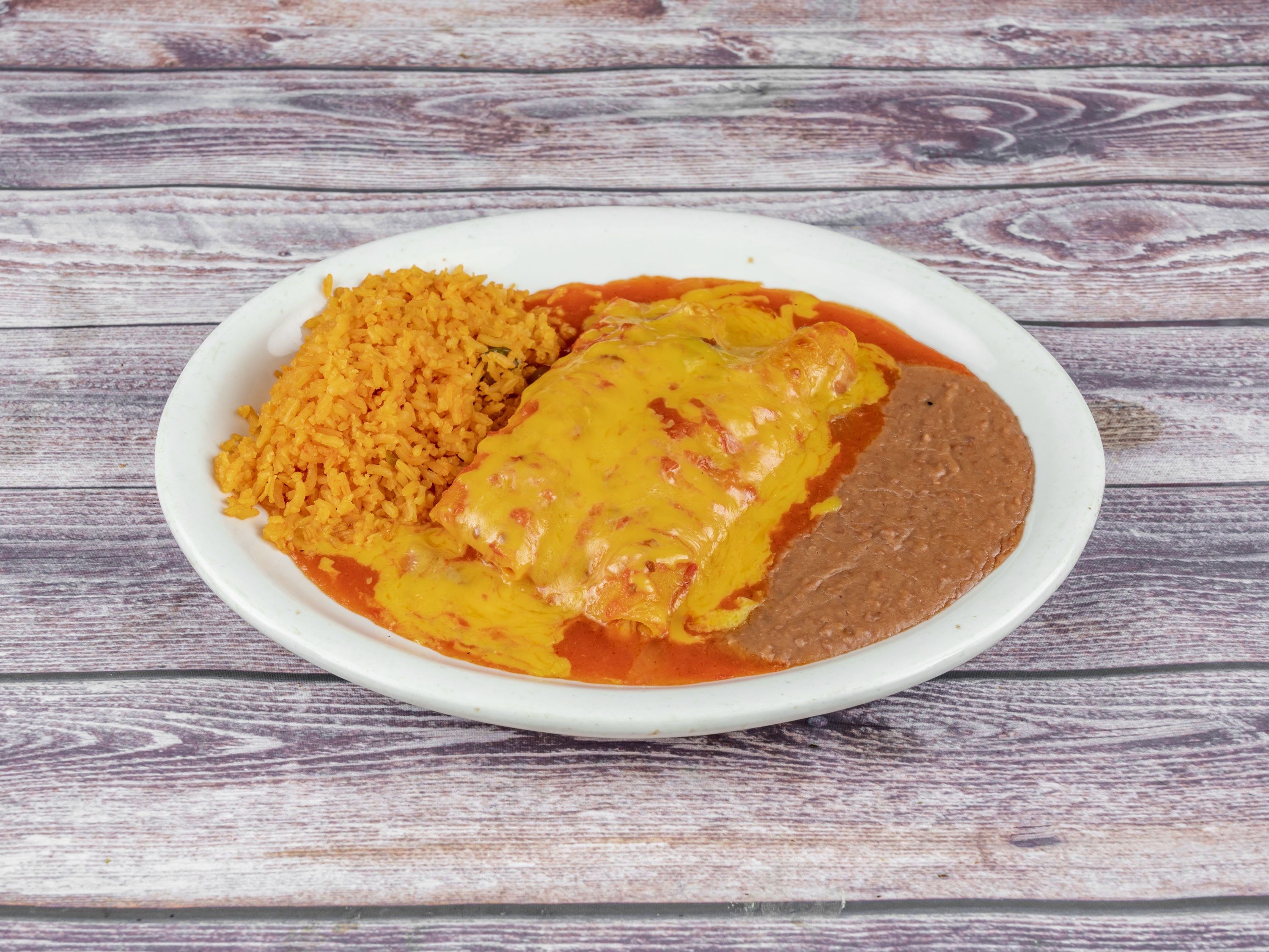 Order Chicken Enchiladas food online from Tequila Lopez Mexican Restaurant store, Houston on bringmethat.com