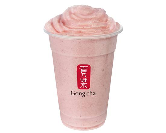 Order Strawberry Ice Smoothie food online from Gong Cha & Fuji Teriyaki store, Silver Spring on bringmethat.com