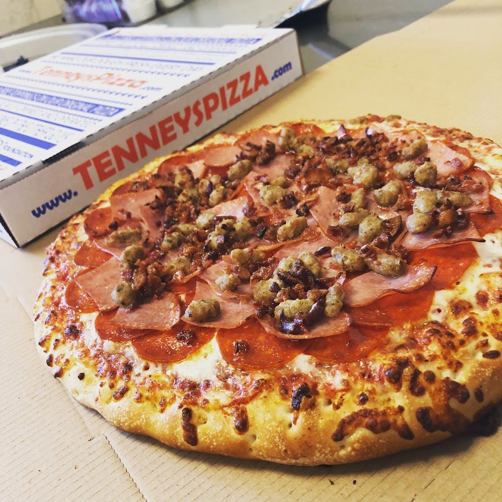 Order Massive Meat Pizza - Medium 12'' food online from Tenney's Pizza store, American Fork on bringmethat.com