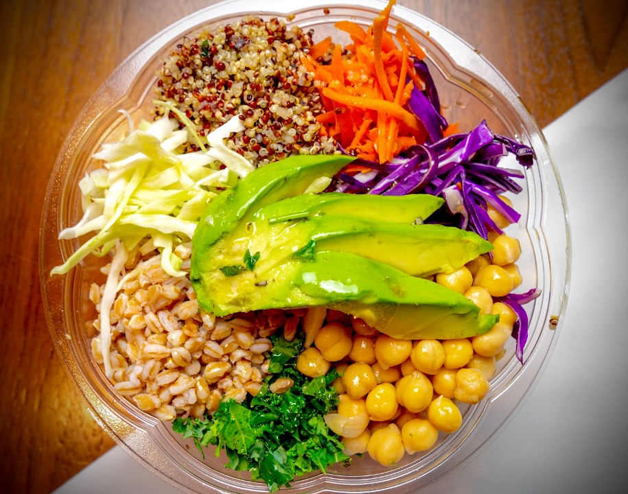 Order Plant-Based Power Grain Bowl food online from Amelia's Bistro store, Jersey City on bringmethat.com