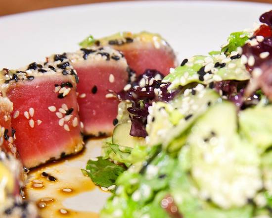 Order Ahi Tuna Salad food online from The White Chocolate Grill store, Lone Tree on bringmethat.com