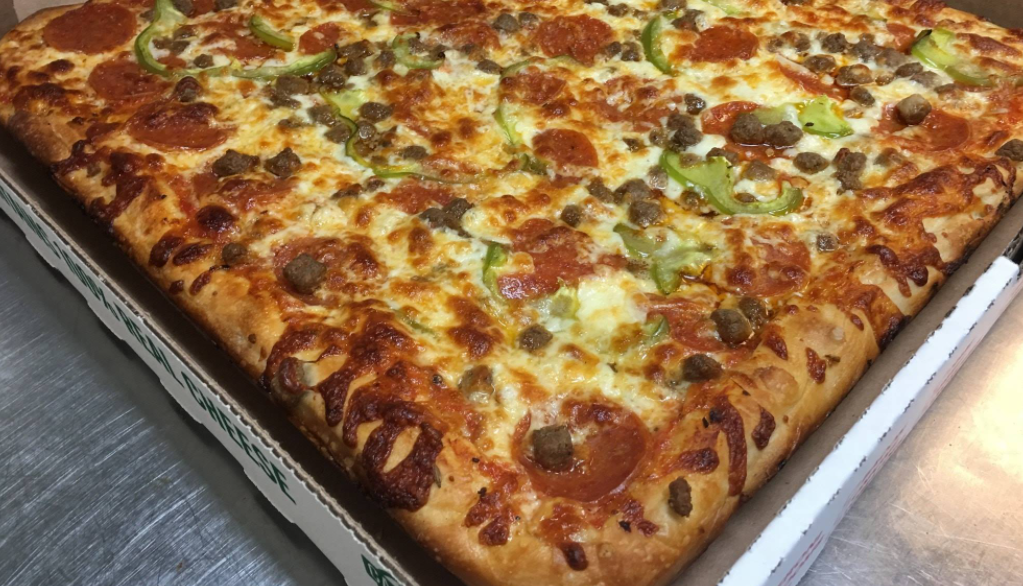 Order "The Works" Pizza food online from Scala Pizzeria store, Long Branch on bringmethat.com